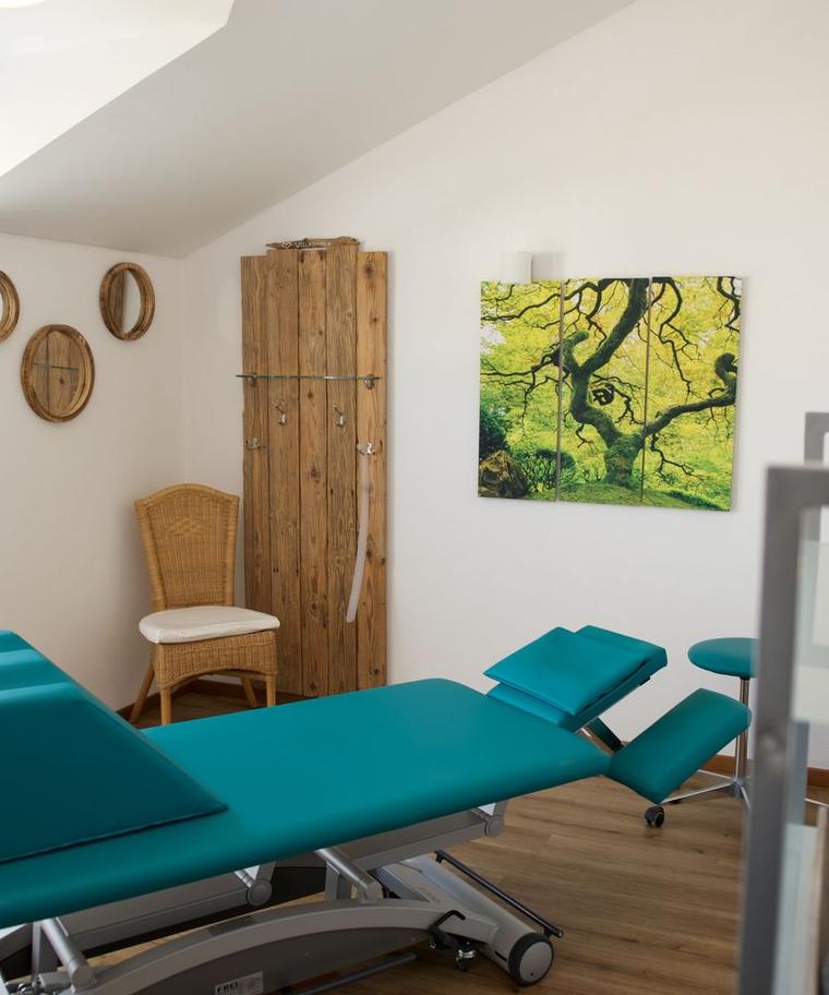 Behandlungsraum für Osteopathie