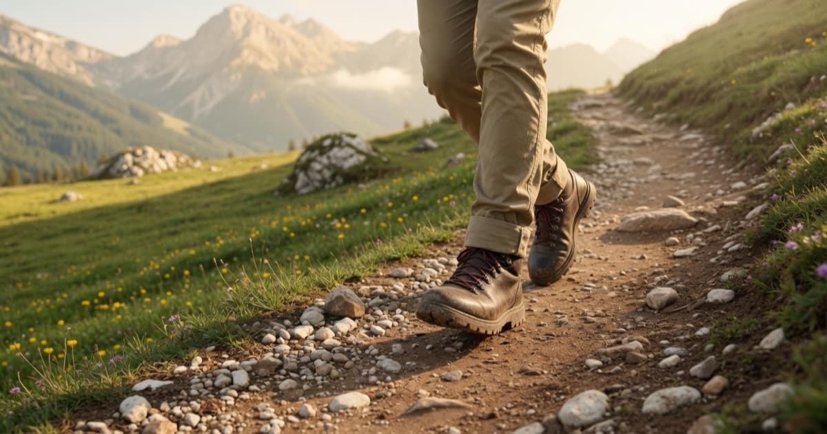 Knieschmerzen beim Wandern: Was beim Bergabgehen wirklich hilft