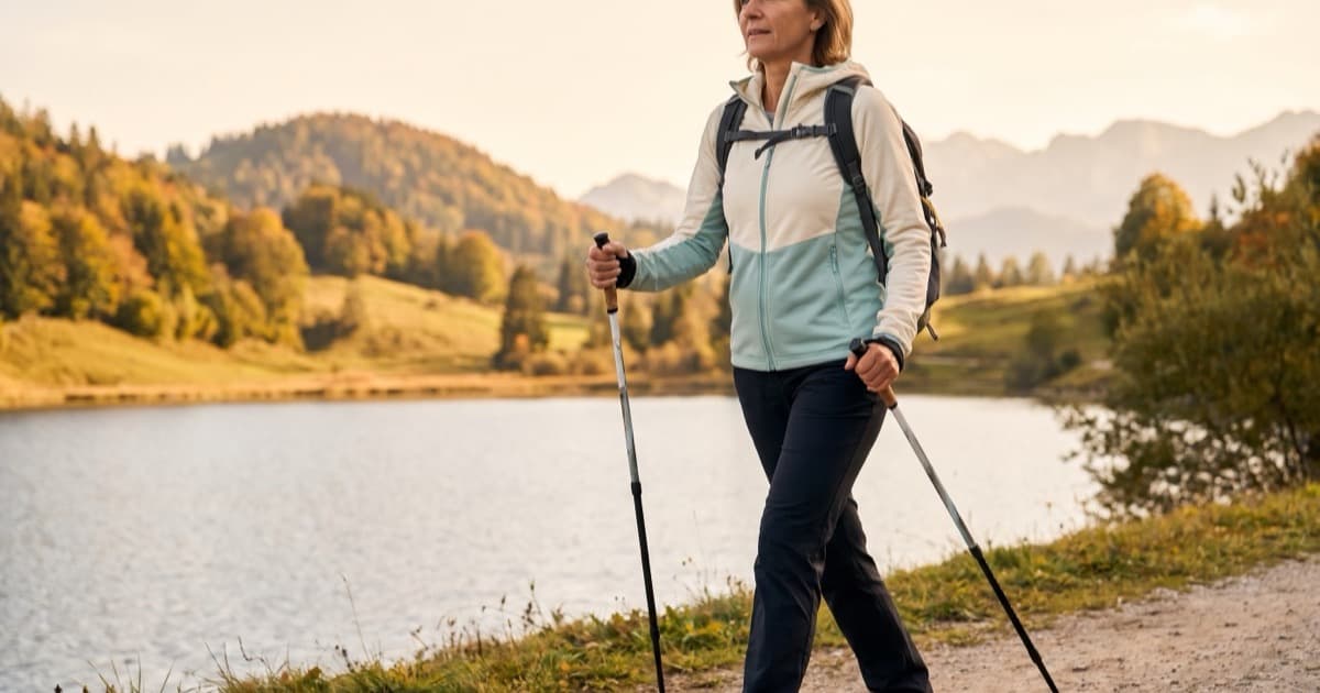 Nordic Walking bei Rückenschmerzen: Was wirklich hilft