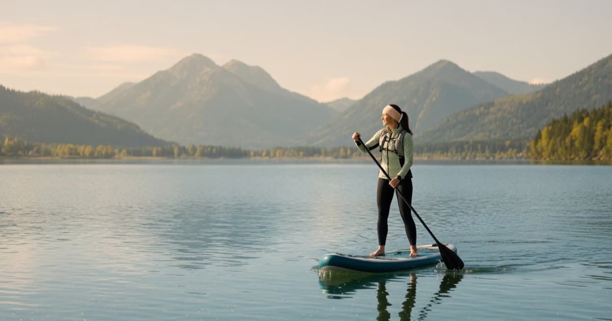 Rücken- und Schulterschmerzen beim Stand-Up-Paddling: Was hilft